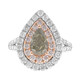 Anillo en oro con Diamante verde SI1 (CIRARI)