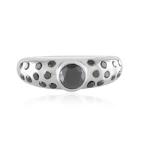 Anillo en oro con Diamante negro