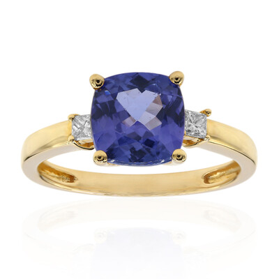Anillo en oro con Tanzanita AAA (CIRARI)