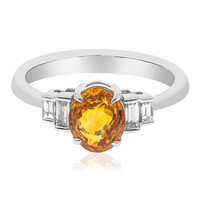 Anillo en oro con Zafiro amarillo (CIRARI)