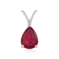 Colgante en plata con Rubí de Bemainty