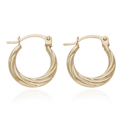 Pendientes en oro