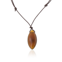 Collar con Ámbar de Sumatra (Bali Barong)