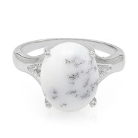 Anillo en plata con Ágata dendrítica