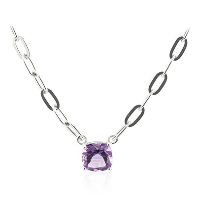 Collar en plata con Amatista