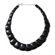 Collar en plata con Obsidiana