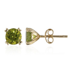 Pendientes en plata con Peridoto