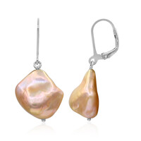 Pendientes en plata con Perla Ming (TPC)