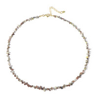 Collar en plata con Diamante fantasía