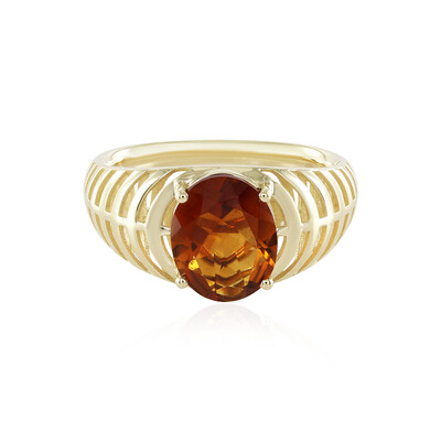 Anillo en oro con Citrino de Madeira (Ornaments by de Melo)