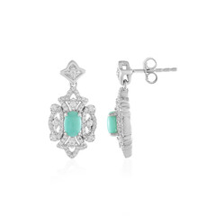 Pendientes en plata con Turquesa