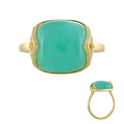 Anillo en plata con Amazonita