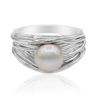 Anillo en plata con Perla Freshwater (TPC)