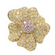 Anillo en oro con Diamante rosa I1 (CIRARI)