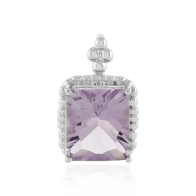 Colgante en plata con Amatista Rosa de Francia