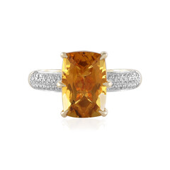 Anillo en oro con Citrino de Madeira (SUHANA)