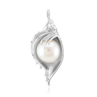 Colgante en plata con Perla blanca Freshwater (Michelle Albala)