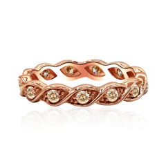Anillo en oro con Diamante rosa de Francia de Argyle SI1