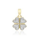 Colgante en oro con Diamante SI1 (G) (Annette)