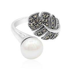 Anillo en plata con Perla Freshwater (TPC)