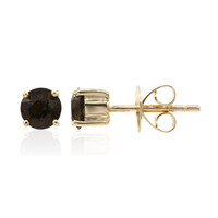Pendientes en oro con Saffordita (Amanda Adkins)