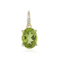 Colgante en oro con Peridoto