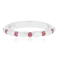 Anillo en plata con Turmalina rosa