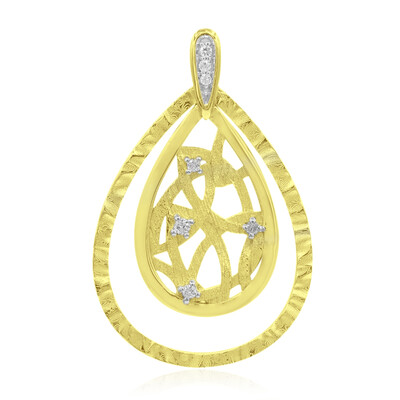 Colgante en plata con Diamante I1 (G) (Annette)