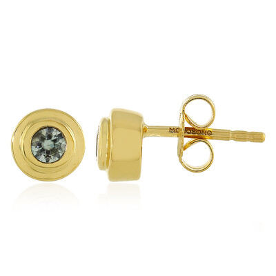 Pendientes en plata con Zircón de Ratanak Kirí (MONOSONO COLLECTION)