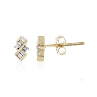 Pendientes en oro con Diamante SI1 (H)