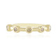 Anillo en oro con Diamante champán SI1