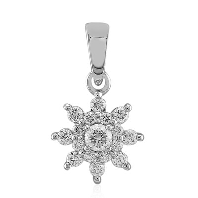 Colgante en oro con Diamante IF (D) (Annette)