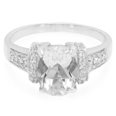 Anillo en plata con Petalita