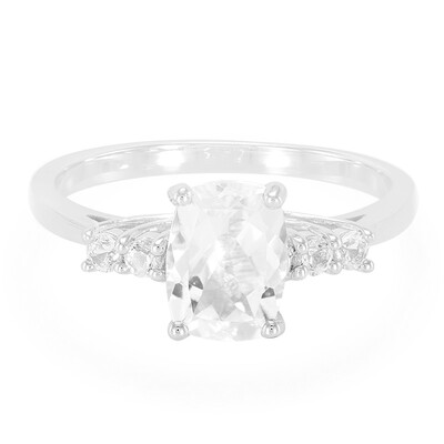 Anillo en plata con Goshenita