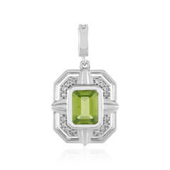 Colgante en plata con Peridoto