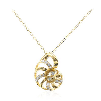 Collar en oro con Diamante SI2 (H)