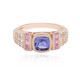 Anillo en plata con Tanzanita (Adela Silber)