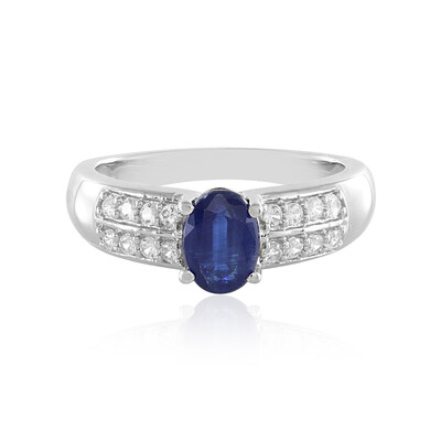 Anillo en plata con Cianita