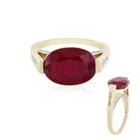 Anillo en oro con Rubí de Madagascar (de Melo)