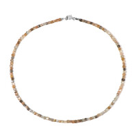 Collar en plata con Piedra de Luna