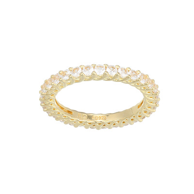 Anillo en plata con Zircón