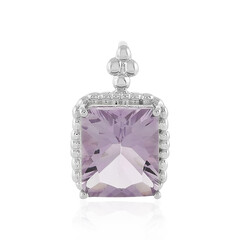 Colgante en plata con Amatista Rosa de Francia