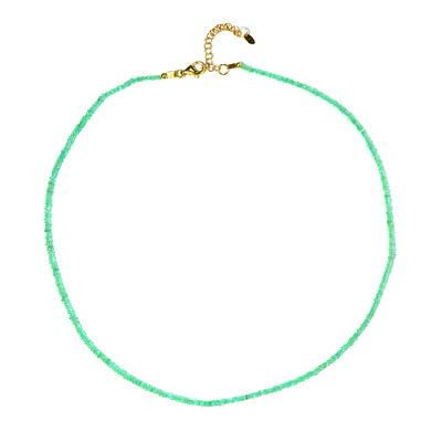 Collar en plata con Esmeralda de Rusia