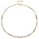 Collar en plata con Zircón amarillo canario