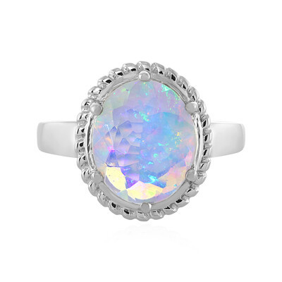 Anillo en plata con Ópalo de Welo