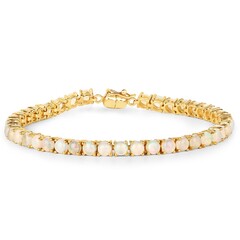 Brazalete en plata con Ópalo Welo AAA