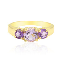 Anillo en plata con Amatista Rosa de Francia