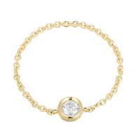 Anillo en plata con Diamante I3 (I)