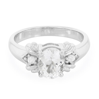 Anillo en plata con Berilo del Himalaya