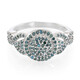 Anillo en plata con Diamante fantasía